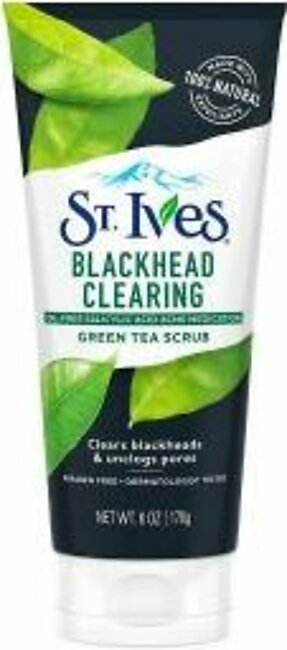 St. Ives Blackhead Clearing Green Tea Face Scrub 170GM