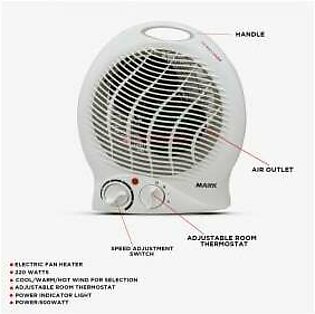 MAXX Electric Fan Heater MX-117 By SOGO