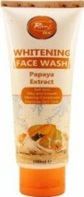 Rivaj UK Whitening Face Wash with Papaya Extract 100ml