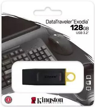 Kingston 128GB DataTraveler USB Exodia Flash Drive DTX/128GB