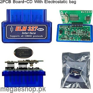 ELM327 V1.5 Bluetooth Dual Board OBD2 Diagnostic Scanner PIC18F25K80