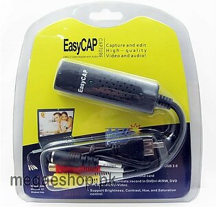 Easycap USB 2.0 Easy Cap Video TV DVD VHS DVR Capture Adapter Easier Cap 720P