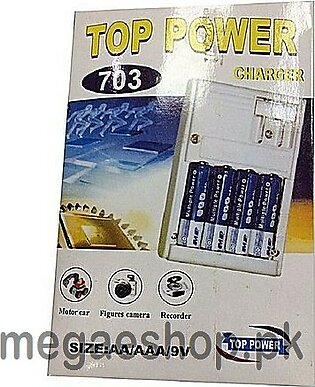 Top Power Battery Charger for  AA / AAA 9V battries