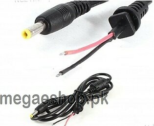4.0*1.7mm Male Plug PTCL Modem HP Laptops Power Supply Adapter Cable