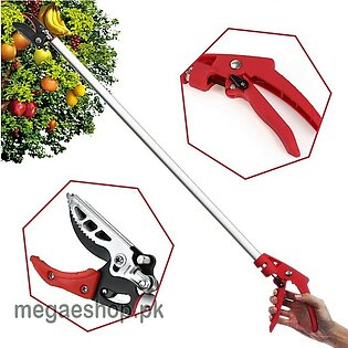 1.5m Long Reach Pruner Cut Fruit Tree Cutter Picker Garden Tools