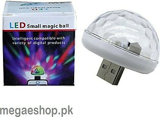 USB Mini Disco Ball DJ Lighting Lights Portable Christmas Home Party Light DC 5V USB Powered Led