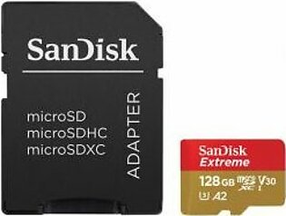 SanDisk Extreme 128GB/160MB micro SDXC Memory Card