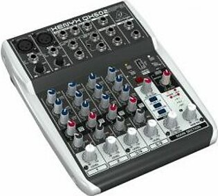 Behringer Xenyx QX602MP3 Analog Mixer with MP3 Player