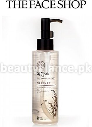 THE FACE SHOP - Rice Water Bright Rich Cleansing Oil [Dry Skin]