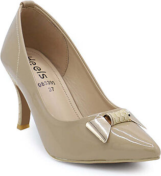 Beige Formal Court Shoes 085395