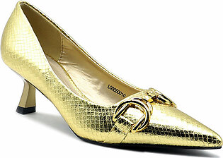 Golden Formal Court Shoes L00850010