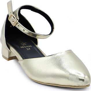 Golden Formal Court Shoes 085429