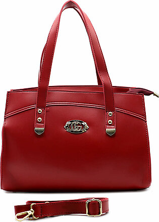 Maroon Casual Hand Bag P01842