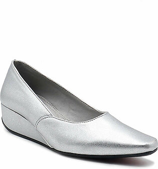 Silver Formal Court Shoes L00850002