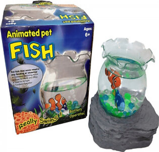 Battery operated Toy Fish Aquarium Bowl for Kids in Pakistan