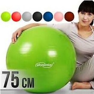 Latest 75cm Gym Ball With Pump in Pakistan
