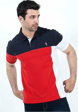 Jockey® Half Sleeves Polo Color Block Shirt