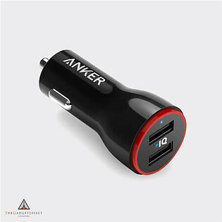 Anker PowerDrive 2 Car Charger Without Cable - (A2310H11)