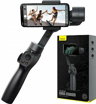 Baseus 3-Axis Handheld Gimbal Stabilizer Bluetooth Selfie Stick Camera Video Stabilizer Holder For IPhone Samsung Action Camera