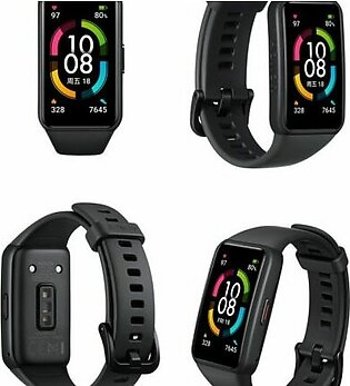 Honor Band 6 Smart Wristband Bracelet 1.47″ Full Screen AMOLED Color Touchscreen SpO2 Swim Heart Rate Sleep Nap Stress