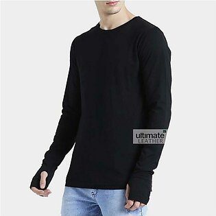Men’s Black Fleece T-Shirt