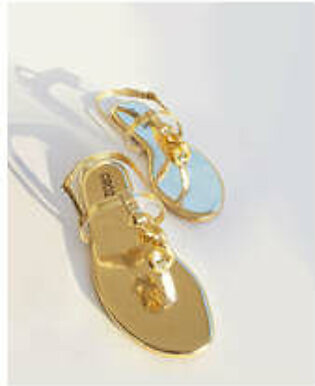 Gold Chain Sandals