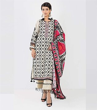 Messuri Dupatta with Printed Embroidered Suit on Khaadi sale