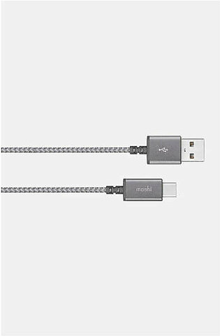 Moshi - USB-C to USB-C to USB-A Charge/Sync Cable 1.5m -Integra™ - Grey