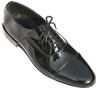 LEATHER SHOES-BLACK