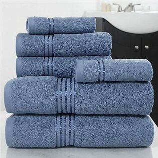 Luxury 100% Cotton Supreme Bath Towel – Blue (27″ x 54″)