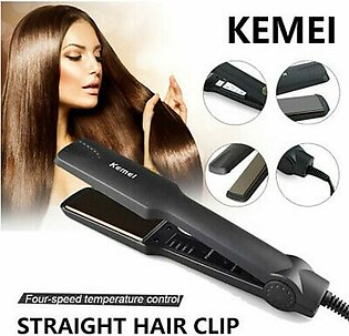 KEMEI 3 in 1 Hair Styling Tool /Electric Hair Straightener, Curler & Crimper