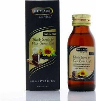 Herbal Oil 60ml - Black Seed & Flaxseed