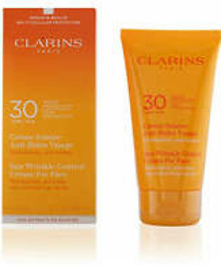 Clarins Sun Wrinkle Control Cream For Face High Protection UVB/UVA 30, 75 ml