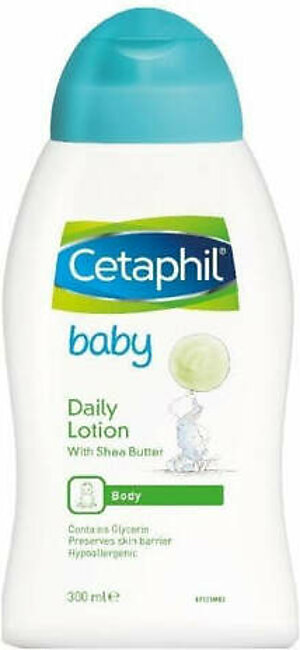 Cetaphil Baby Daily Lotion - White - Shea Butter - 300ml (EXP 2025)