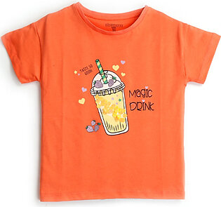 Girls Graphic T Shirt - 02...