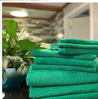 Bath Towel Mint Green 100% Cotton Extra Absorbent (400 GSM)