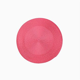 Hyde Round Table Mat Pink