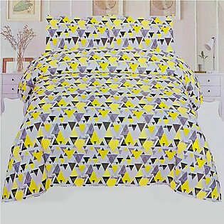 Sharon 3 Pcs Bedding Set Yellow
