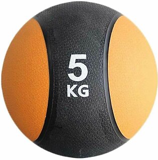 Sports City Gym Solution Medicine Ball 5 KG Black & Orange