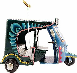 Beautifully Hand Painted Truck Art Classic Rickshaw Decoration Piece
