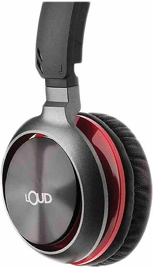 Loud Go Pro Sound Stereo Headphones Red
