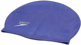 Sports City Swimming Silicone Swimming Cap Navy Blue