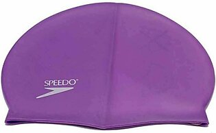 Silicone Swimming Cap Purple
