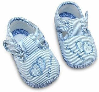 Blue Lovely Baby New Born Baby Shoes