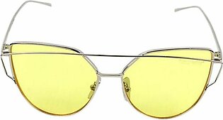 Women's Cat Eye Sunglasses Yellow