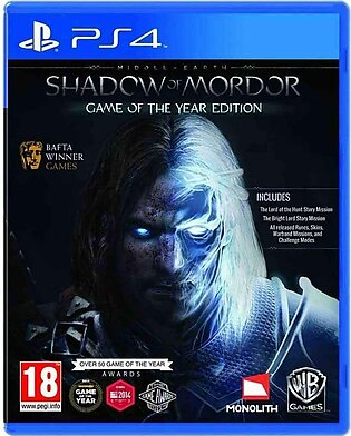 Middle Earth Shadow of Mordor GOTY PS4