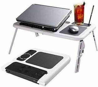 Deal Souk E-Table for Laptop with USB Cooling Pad
