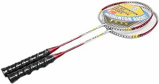 Badminton Racket Pair Eminent Silver