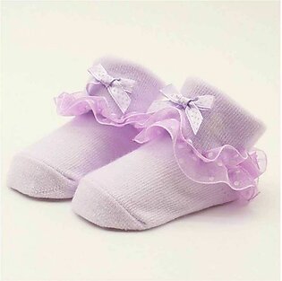 Light Pink Baby Socks Styke Shoes