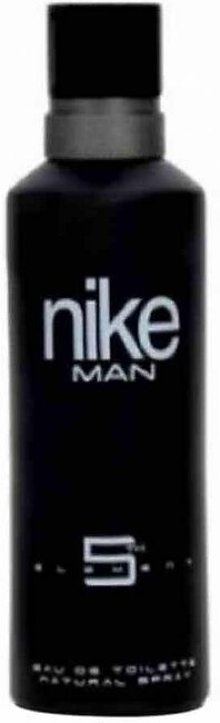 Nike Black 5th Element Body Natural Spray For Men